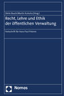 Buchcover Recht, Lehre und Ethik der öffentlichen Verwaltung