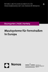 Buchcover Mautsysteme für Fernstraßen in Europa