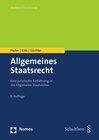 Buchcover Allgemeines Staatsrecht
