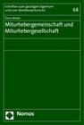 Buchcover Miturhebergemeinschaft und Miturhebergesellschaft