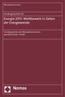 Buchcover Sondergutachten 65: Energie 2013: Wettbewerb in Zeiten der Energiewende