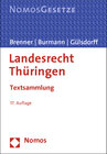 Buchcover Landesrecht Thüringen