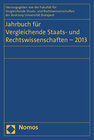 Buchcover Jahrbuch für Vergleichende Staats- und Rechtswissenschaften - 2013