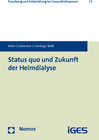 Buchcover Status quo und Zukunft der Heimdialyse