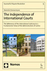 Buchcover The Independence of International Courts