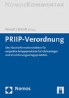 Buchcover PRIIP-Verordnung