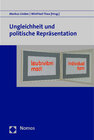 Buchcover Ungleichheit und politische Repräsentation