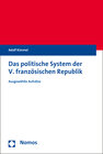 Buchcover Das politische System der V. französischen Republik