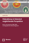 Buchcover Föderalismus in historisch vergleichender Perspektive