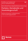 Buchcover Parteien, Demokratie und Staatsbürgerschaft