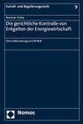 Buchcover Die gerichtliche Kontrolle von Entgelten der Energiewirtschaft