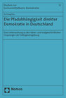 Buchcover Die Pfadabhängigkeit direkter Demokratie in Deutschland