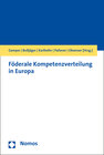 Buchcover Föderale Kompetenzverteilung in Europa