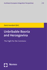 Buchcover Unbribable Bosnia and Herzegovina