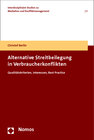 Buchcover Alternative Streitbeilegung in Verbraucherkonflikten