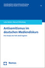 Buchcover Antisemitismus im deutschen Mediendiskurs