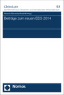 Buchcover Beiträge zum neuen EEG 2014