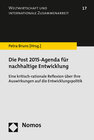 Buchcover Die Post 2015-Agenda für nachhaltige Entwicklung