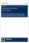 Buchcover Corporate Governance in der GmbH