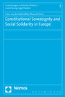 Buchcover Constitutional Sovereignty and Social Solidarity in Europe