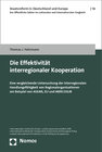 Buchcover Die Effektivität interregionaler Kooperation