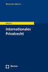 Buchcover Internationales Privatrecht