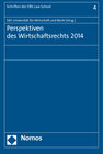Buchcover Perspektiven des Wirtschaftsrechts 2014