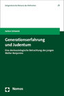 Buchcover Generationserfahrung und Judentum