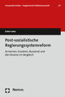 Buchcover Post-sozialistische Regierungssystemreform