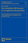 Buchcover Der einheitliche SPE-Konzern im europäischen Binnenmarkt