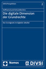 Buchcover Die digitale Dimension der Grundrechte