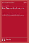 Buchcover Das Demonstrationsrecht