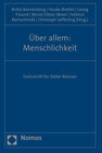 Buchcover Über allem: Menschlichkeit