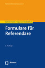 Buchcover Formulare für Referendare