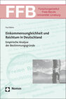 Buchcover Einkommensungleichheit und Reichtum in Deutschland
