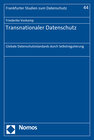 Buchcover Transnationaler Datenschutz