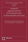 Buchcover Strafrecht - Jugendstrafrecht - Kriminalprävention in Wissenschaft und Praxis