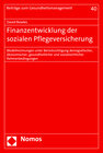 Buchcover Finanzentwicklung der sozialen Pflegeversicherung