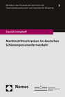 Buchcover Marktzutrittsschranken im deutschen Schienenpersonenfernverkehr