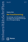 Buchcover Der Franchisevertrag