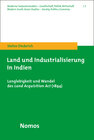 Buchcover Land und Industrialisierung in Indien
