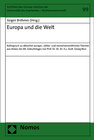 Buchcover Europa und die Welt