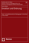Buchcover Emotion und Ordnung