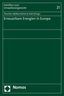 Buchcover Erneuerbare Energien in Europa