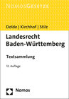 Buchcover Landesrecht Baden-Württemberg