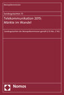 Buchcover Sondergutachten 73:Telekommunikation 2015: Märkte im Wandel