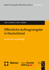 Buchcover Öffentliche Auftragsvergabe in Deutschland