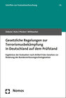 Buchcover Gesetzliche Regelungen zur Terrorismusbekämpfung in Deutschland auf dem Prüfstand