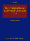 Buchcover International and European Criminal Law