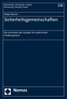Buchcover Sicherheitsgemeinschaften
